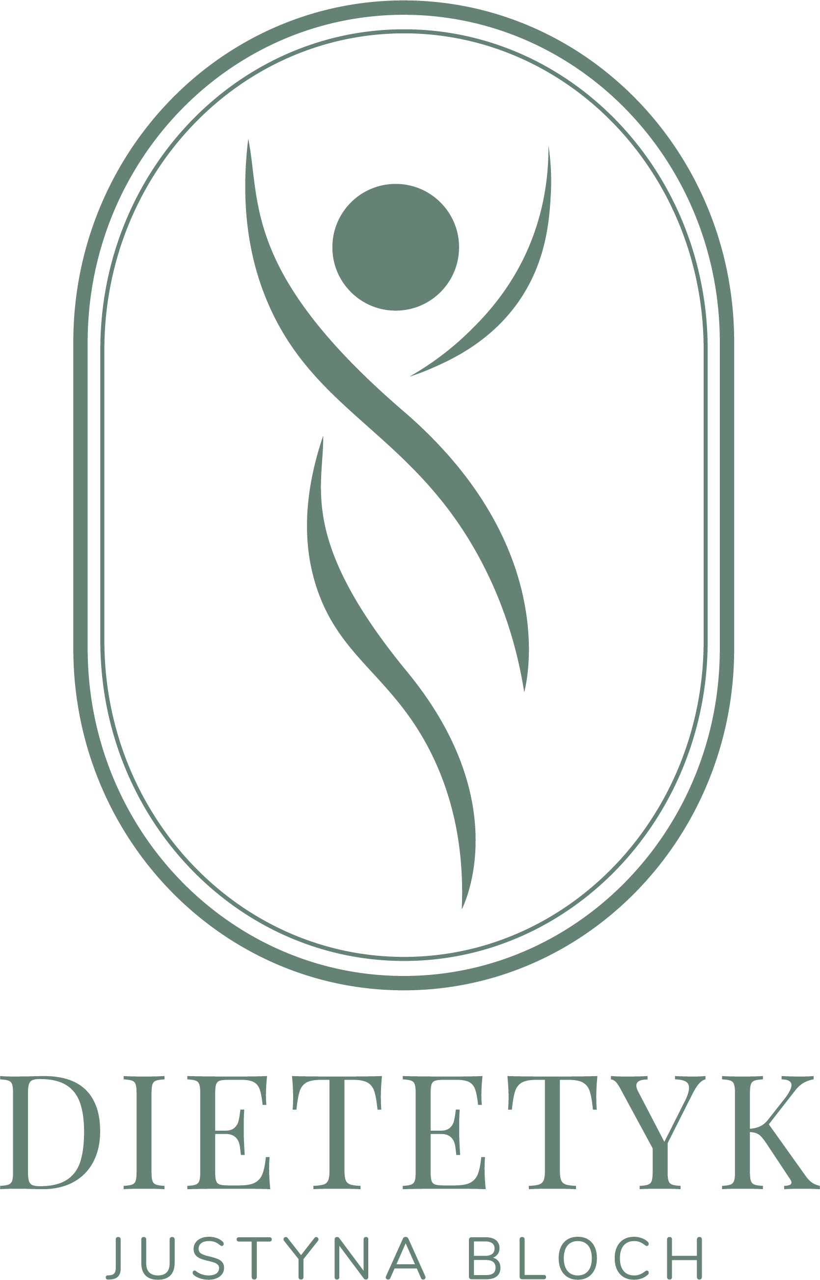 logo justyna bloch dietetyk